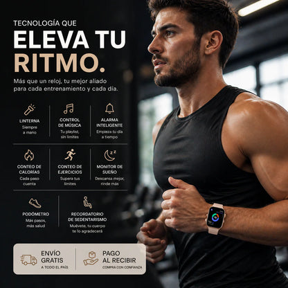 AirWatch Series 10 PRO + Caja y Cargador por inducción - ENVÍO GRATIS
